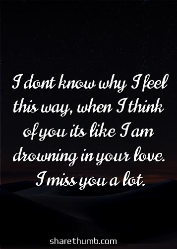 i miss you text for ex girlfriend